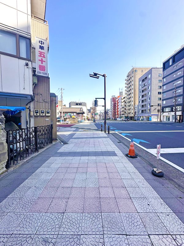 ＜前面道路＞