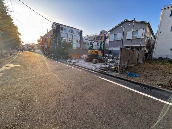 前面道路