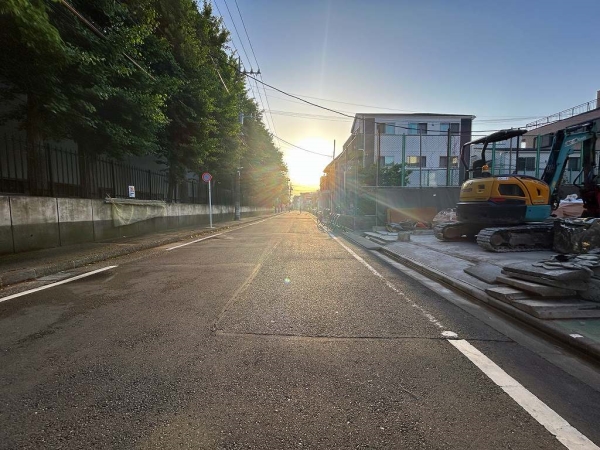 前面道路