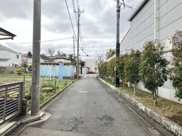 前面道路（物件北西側より撮影）※2026年4月撮影