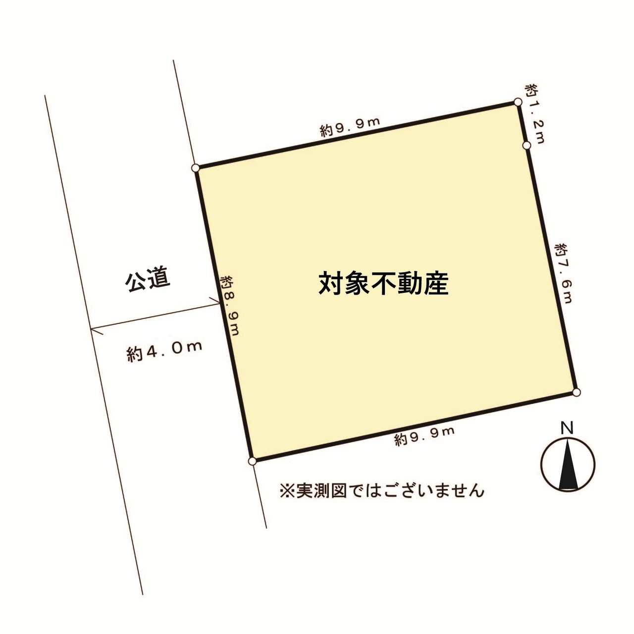 約25.71坪の整形地。南西側道路に面しており、陽当たりの良さが魅力です。建物の配置や駐車スペースの確保もしやすく、暮らしに合わせたレイアウトが検討できます。