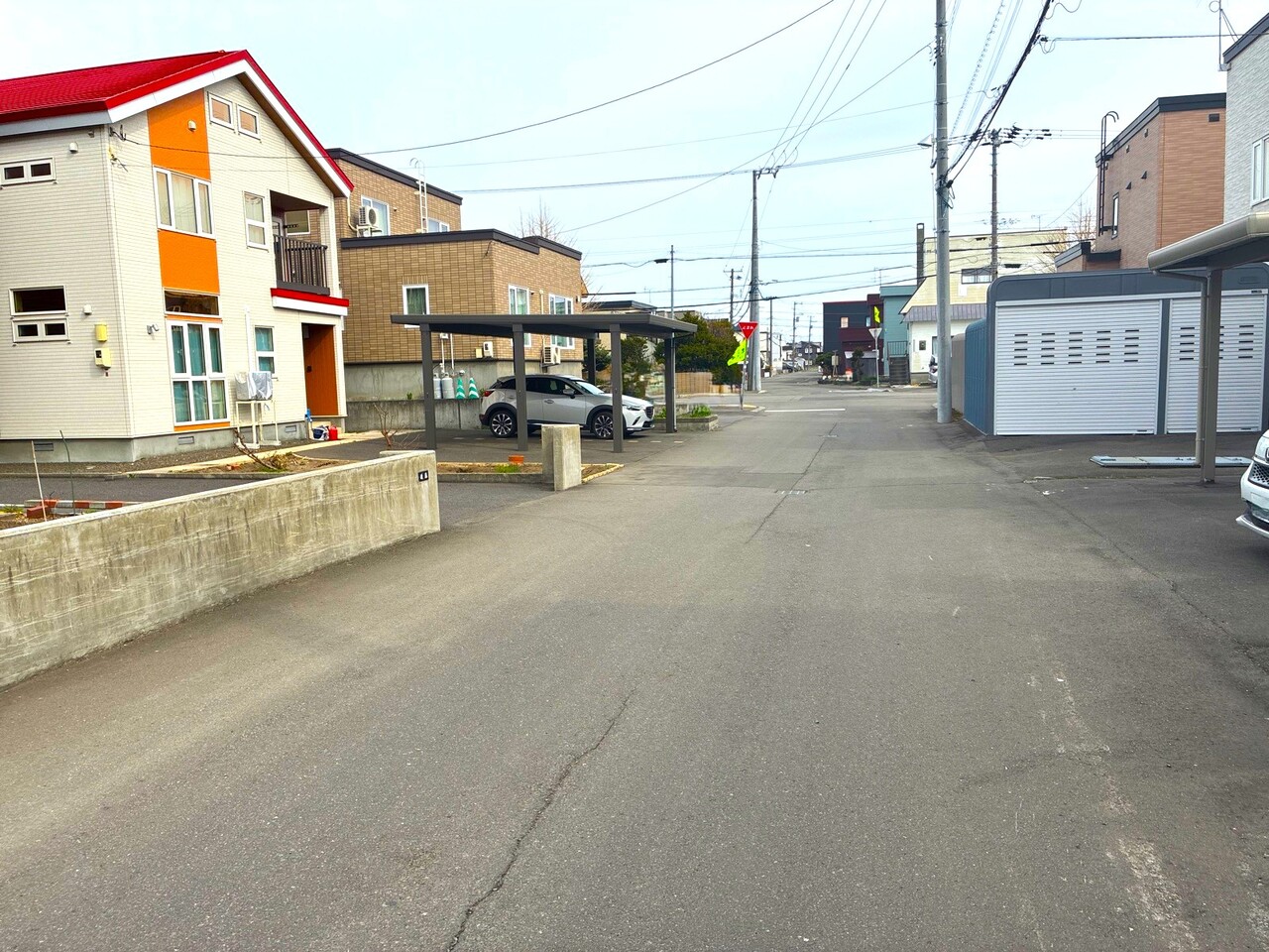 前面道路
