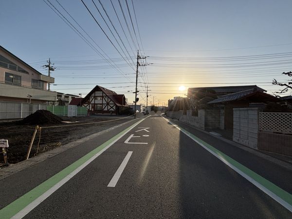 北側から北側道路