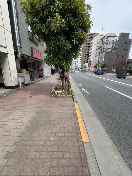 南西側前面道路