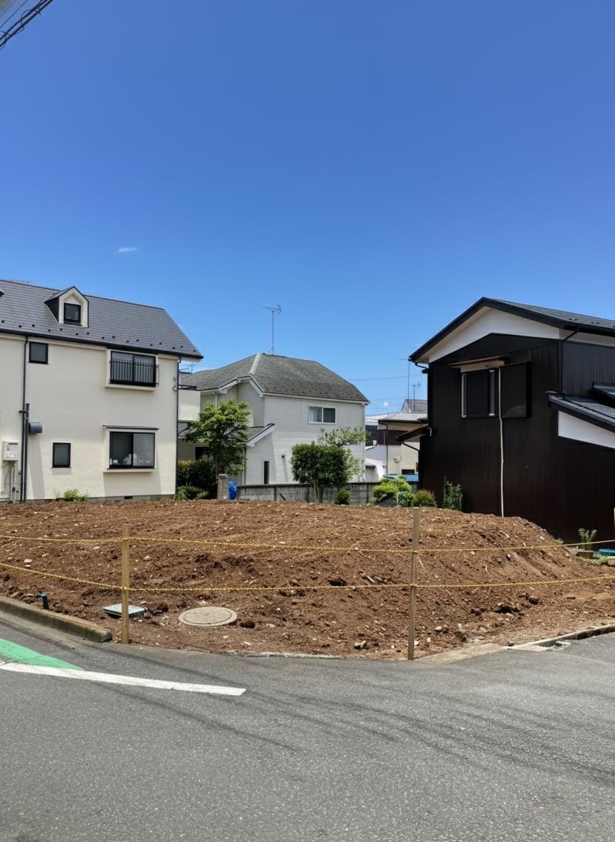 【前面道路含む現地写真】狛江市立狛江第三小学校まで徒歩9分(約630m)。お子様が6年間通学しやすい距離に位置します。