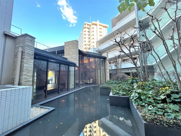 敷地内「グリーンパティオ」