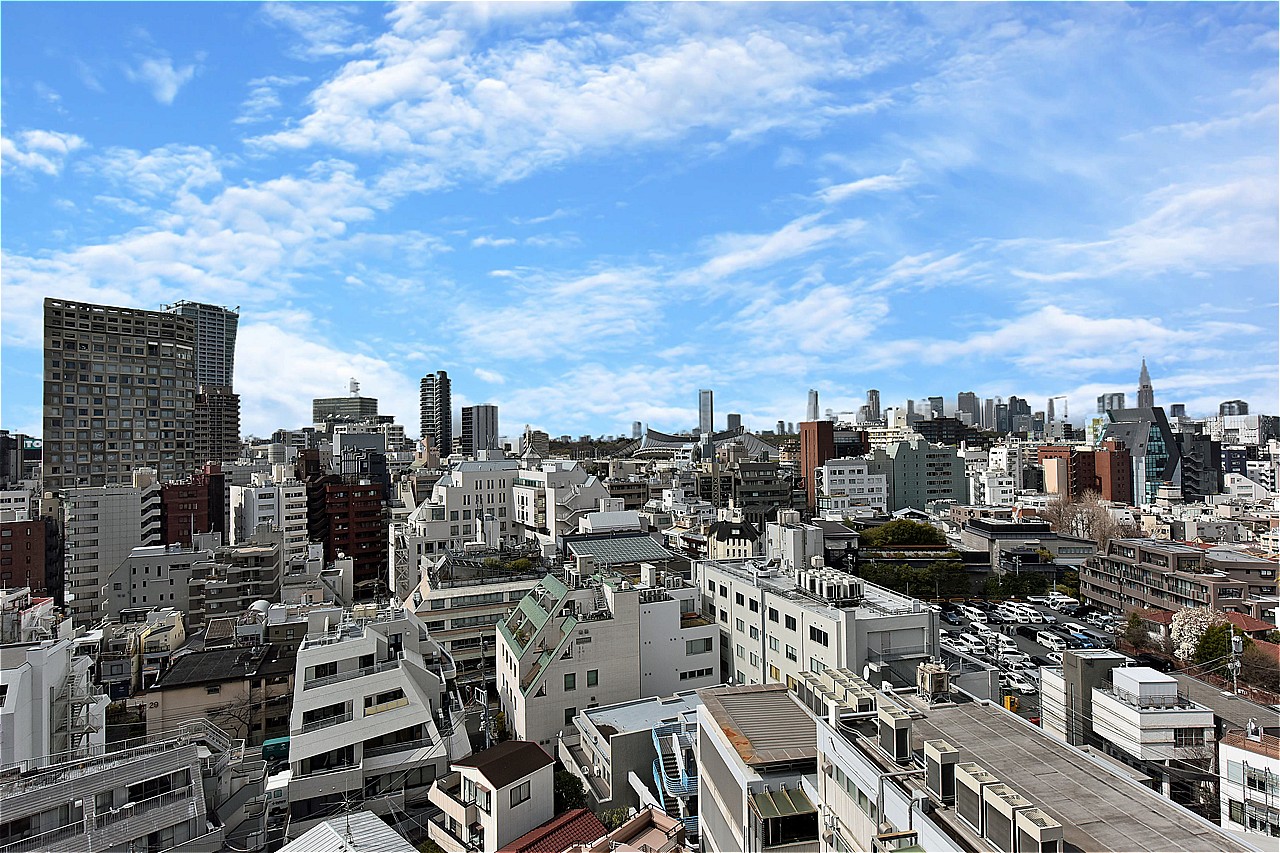11階部分・高層階ならではの開放的な景色が広がります。※眺望は将来に渡って保証するものではありません。