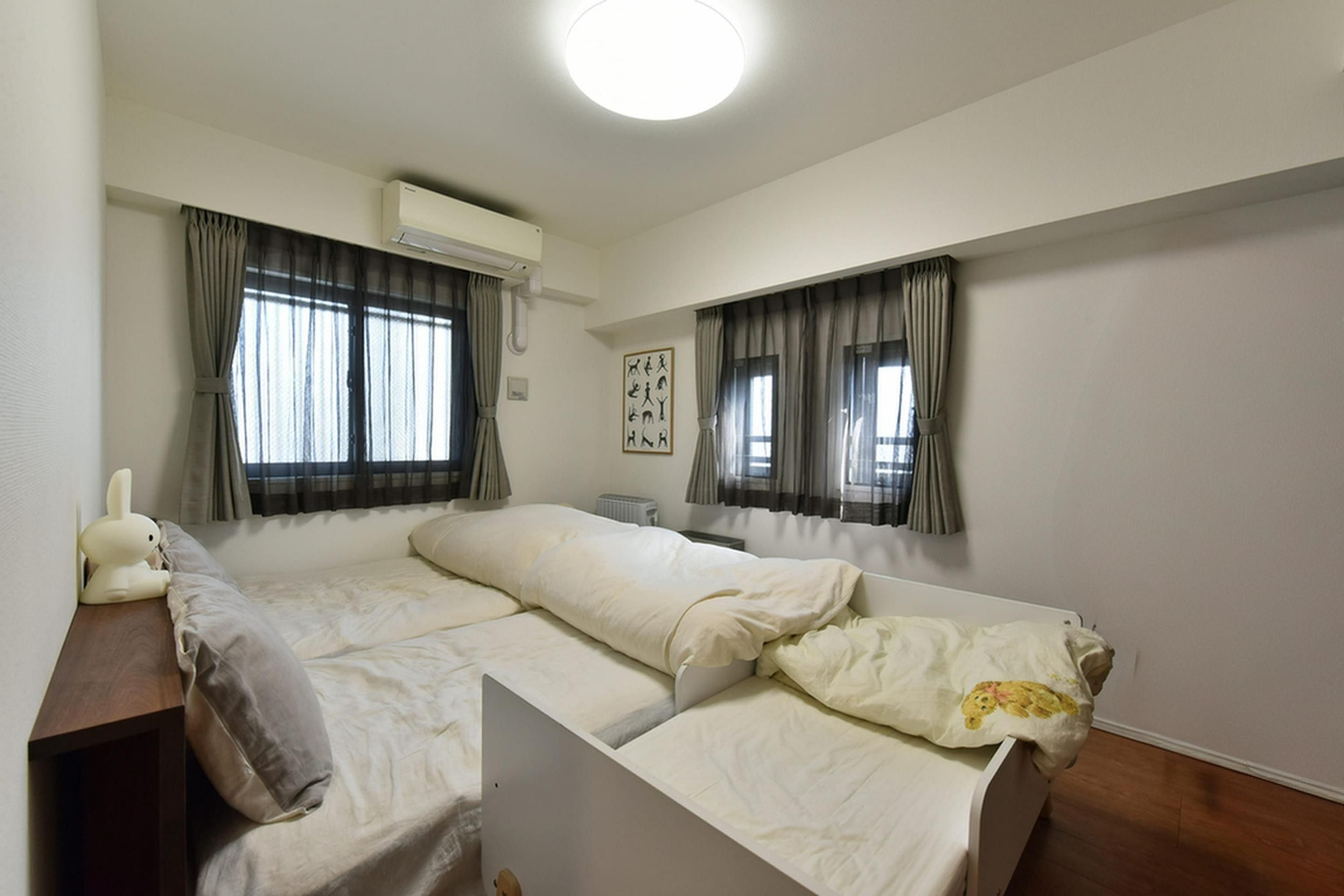 ※掲載の室内写真は実際の室内写真（2026年2月撮影）および間取り図をもとにCG加工処理で作成したものです。実際の室内には傷や汚れ等がある場合がございます。