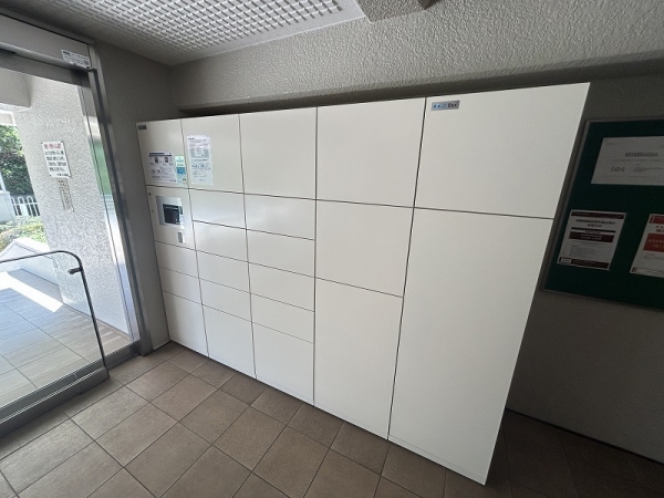 不在時でも荷物を受け取れる宅配ボックス（2026年4月撮影）