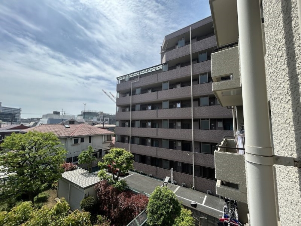 バルコニーからの眺望（２０２６年４月撮影）
