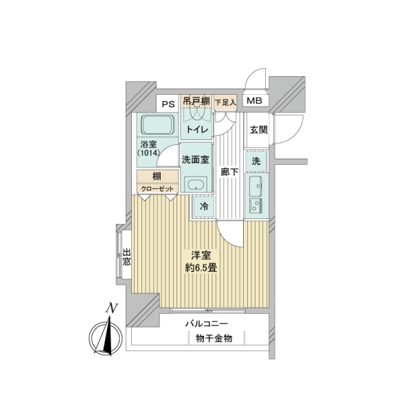 3階南向き角部屋住戸2面採光