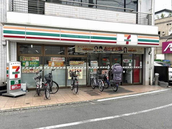 セブンイレブン大田区矢口店まで徒歩2分(約155ｍ)