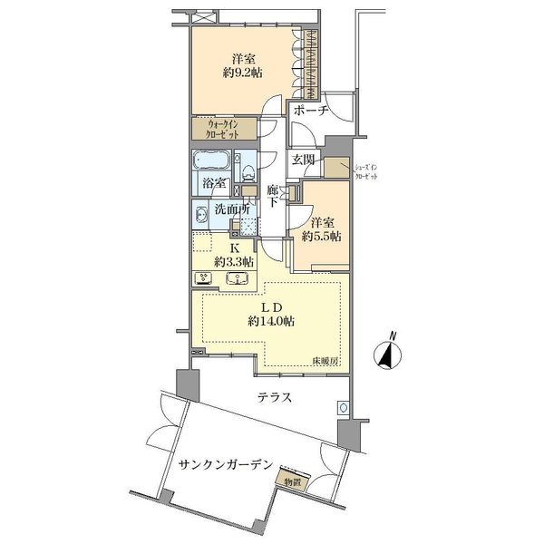 間取図(平面図)