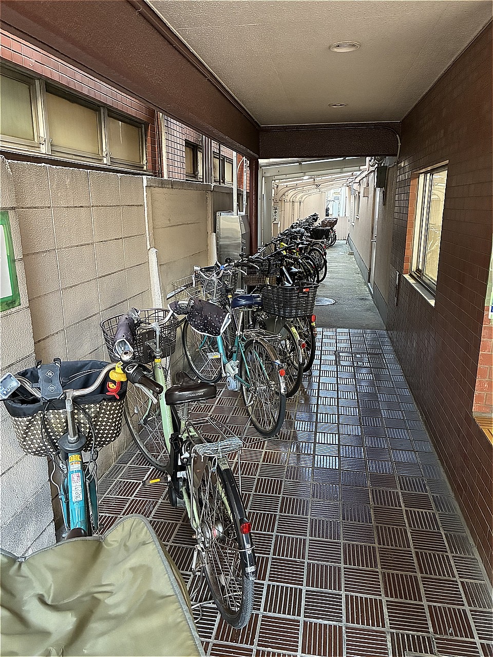 駐輪場(2026年6月撮影)