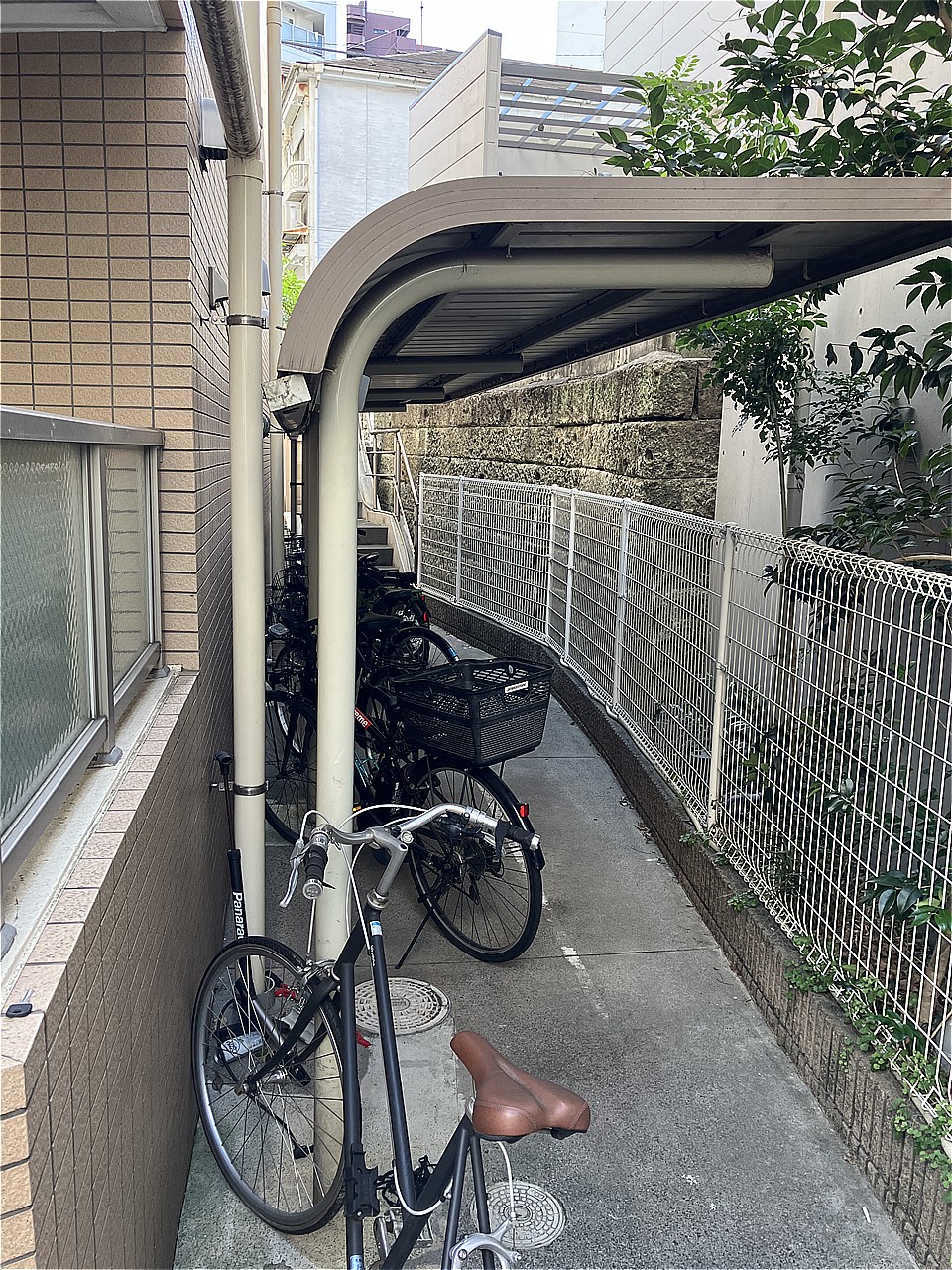 駐輪場(2026年8月撮影)