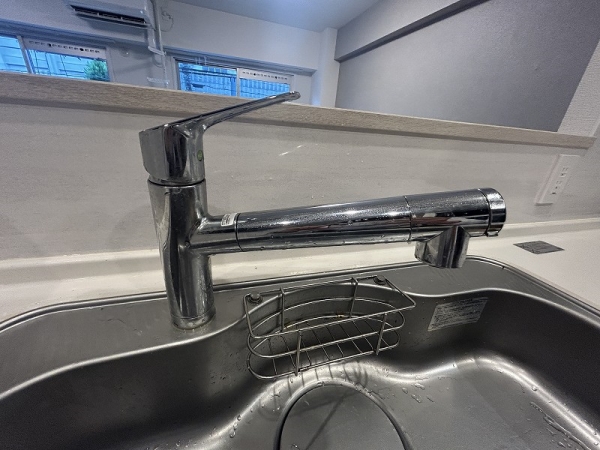 カートリッジ式浄水機能付き水栓