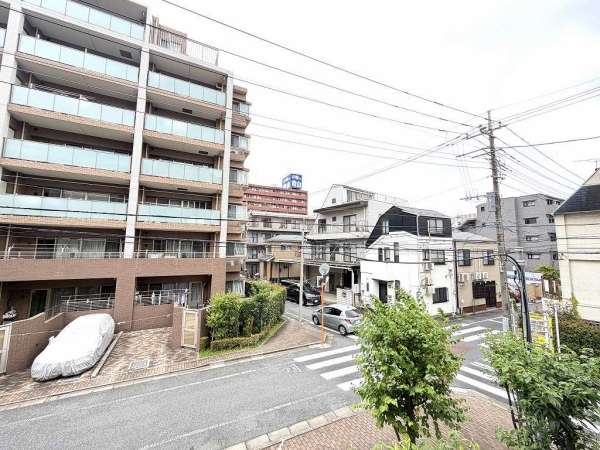 北側バルコニーからの眺望