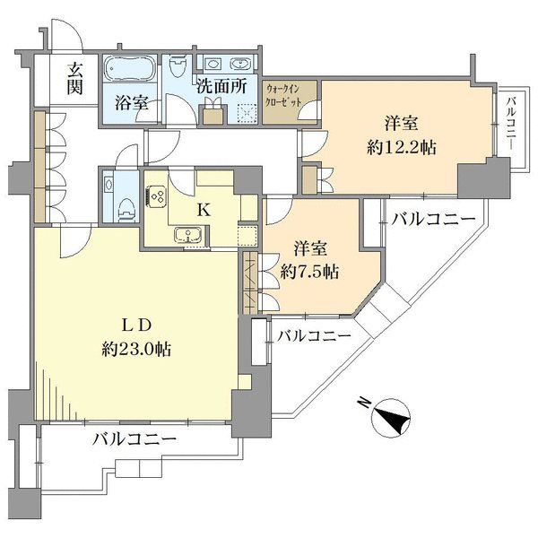 間取図(平面図)