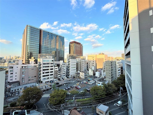 10階.東向き、眺望良好
