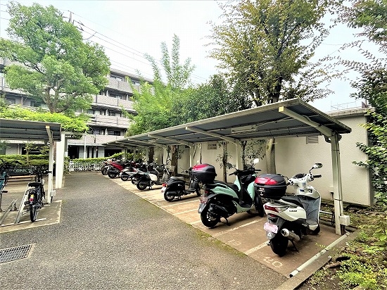 バイク置場