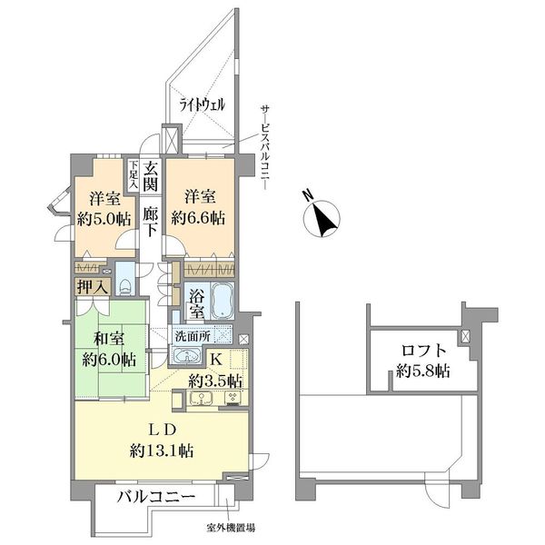 間取図(平面図)