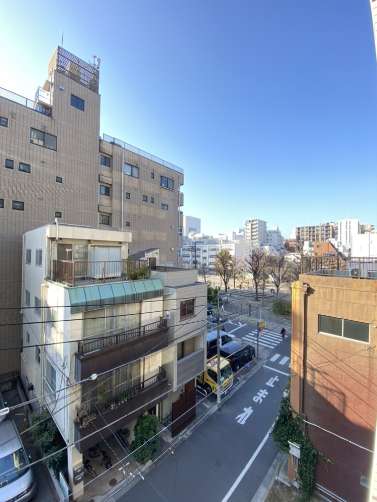 バルコニーからの眺望2026年2月撮影。