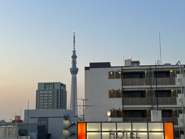 ■スカイツリーを望む眺望（天候による）
