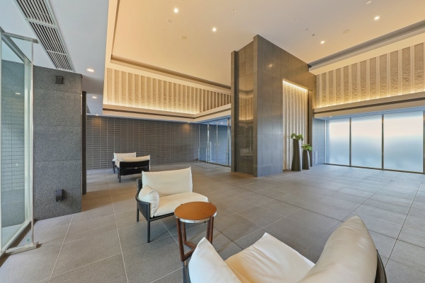 来客対応可能なエントランスロビー