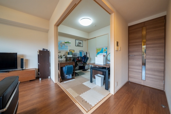 約4.5帖の和室です