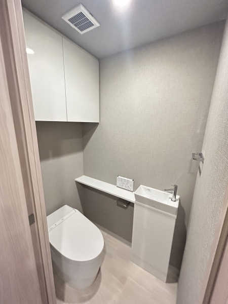 手洗いカウンター付きトイレ