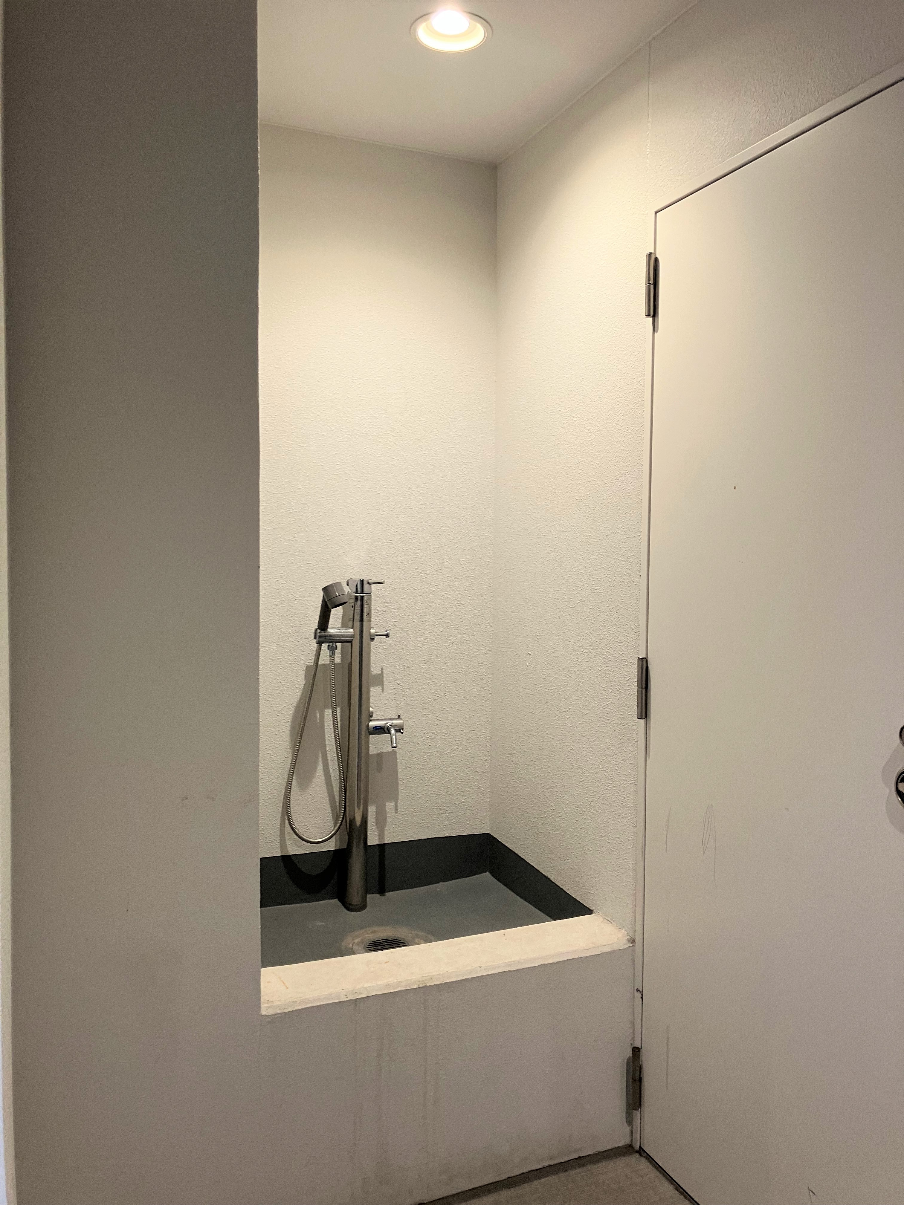 ペット用足洗い場