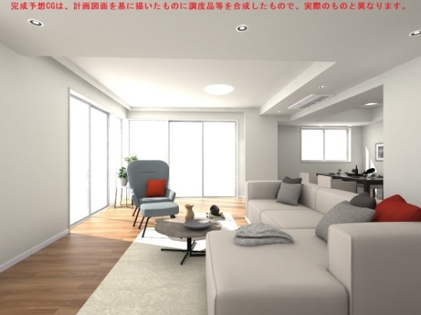 完成予想CG（実際のものと異なる場合があります）