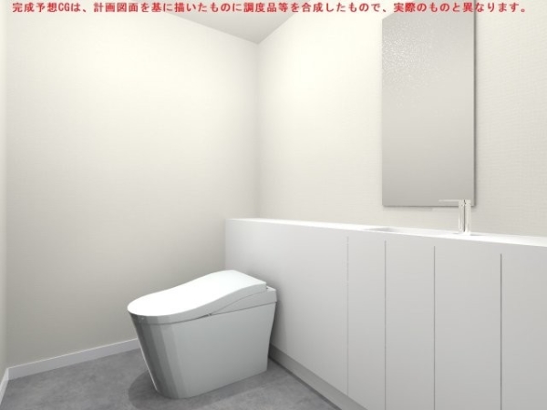 完成予想CG（実際のものと異なる場合があります）