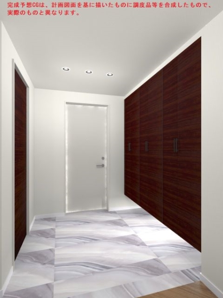 完成予想CG（実際のものと異なる場合があります）