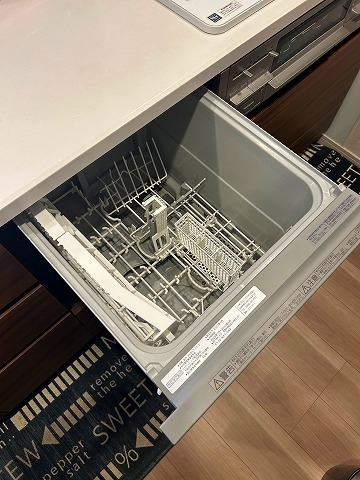 洗い物の時間が短縮できる食洗機