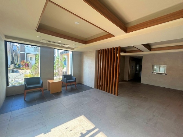 休憩可能なロビー