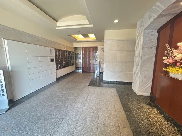 高級感のあるロビー