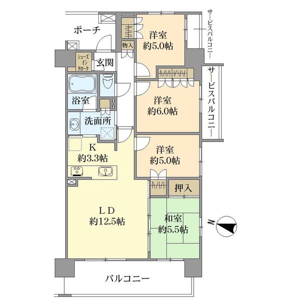 間取図(平面図)