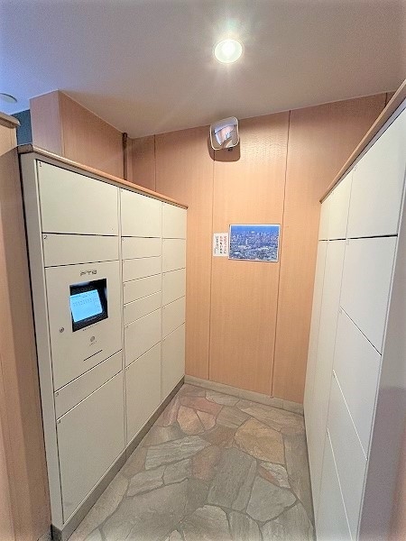 不在時に便利な宅配ロッカー