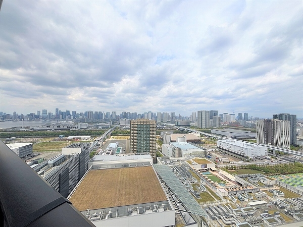 開放的な眺望です