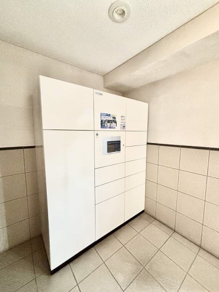 24時間荷物の受取が可能な宅配ボックス