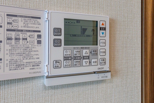 リビングダイニング部分にはTES温水式床暖房