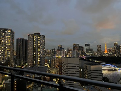 住戸からの夜景）2026年7月撮影