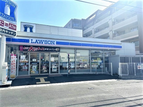ローソン越谷赤山町一丁目店まで徒歩12分(約900m)