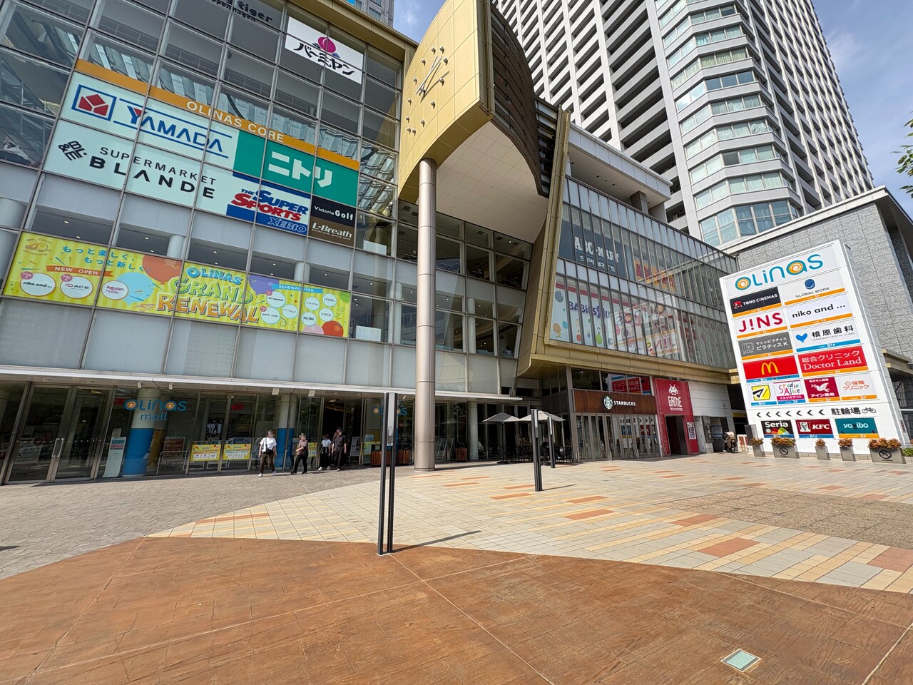 【オリナス錦糸町】徒歩10分。広々としたショッピングモール。飲食店やファッション、映画館などがあり、休日に気軽に訪れることができるお出かけスポットです。営業時間は店舗によって異なります。