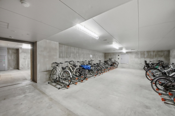 共用部分　レンタサイクルと駐輪場