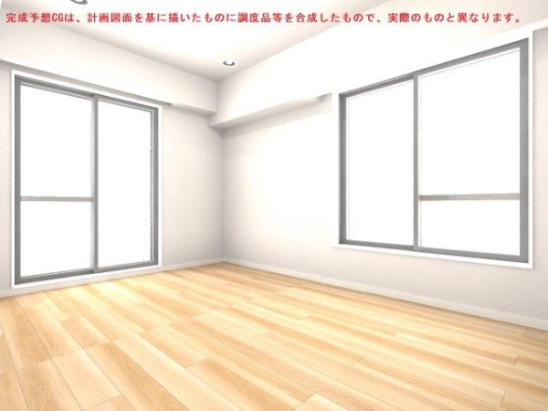【完成予想CG】洋室(2)約６．３帖