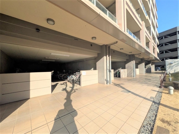自転車置場です