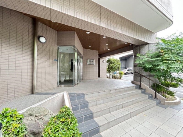 オートロックのマンションのため、防犯面も安心