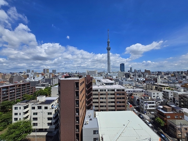 バルコニーからの眺望